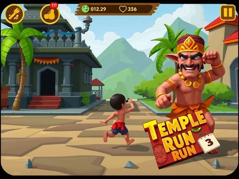 Scarlett Fox Temple Run 3D Character