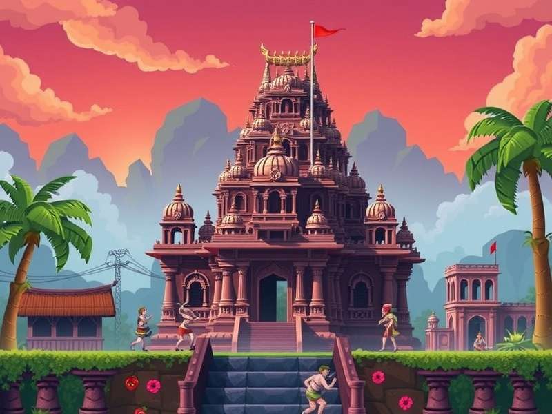 Temple Run 2 1366x768 Background Collection