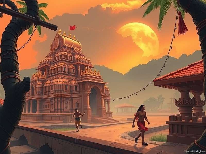 Temple Run Old Version Gameplay Screenshot