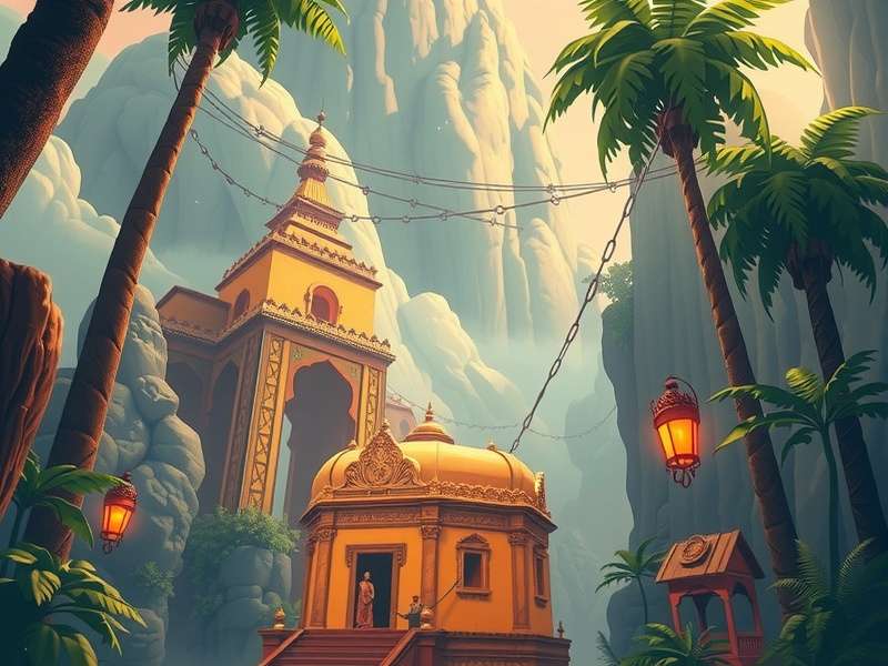 Temple Run 2 जंगल मैप
