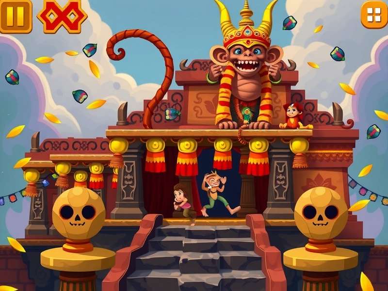 Temple Run 2 Demon Monkey gameplay