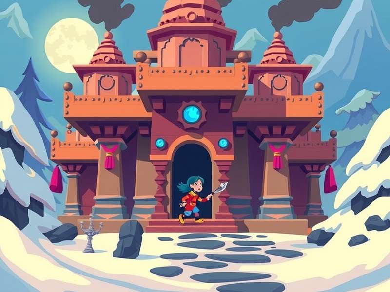 Temple Run 2 Frozen Shadows gameplay screenshot