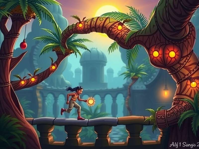 Temple Run 2 Gameplay Screenshot