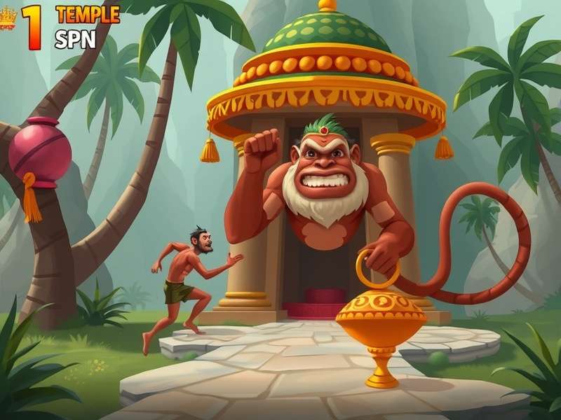 Temple Run 1 में monkeys spinning से बचने के तरीके