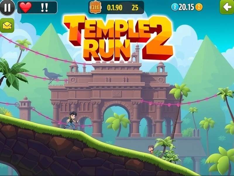 Temple Run 2 Hack APK इंटरफेस