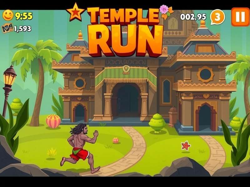 Temple Run Gameplay Screenshot