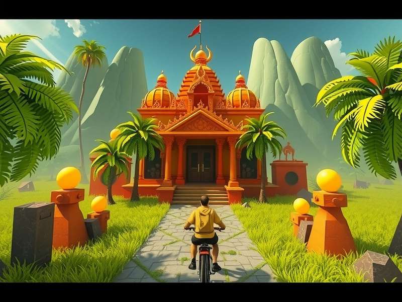 Temple Run VR गेमप्ले