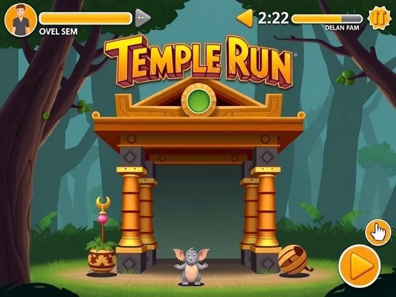 Temple Run Game Screenshot