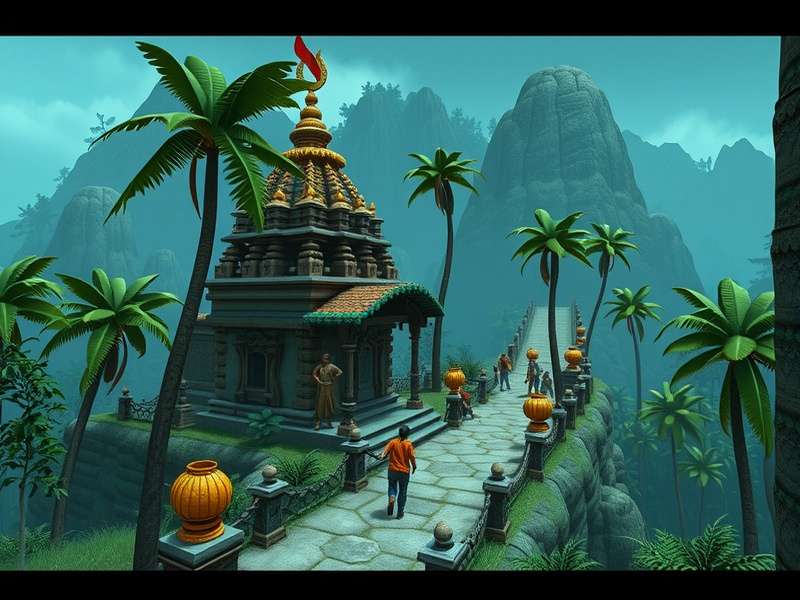 Temple Run 2 VR गेमप्ले