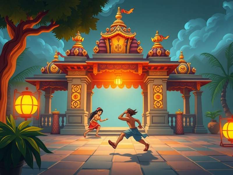 Temple Run Animation Idol Winner ट्रॉफी