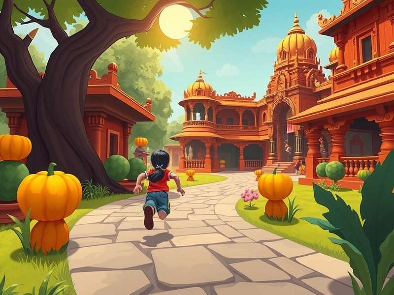 मॉन्स्टर स्कूल टेम्पल रन ग्रैनी गेम गेमप्ले