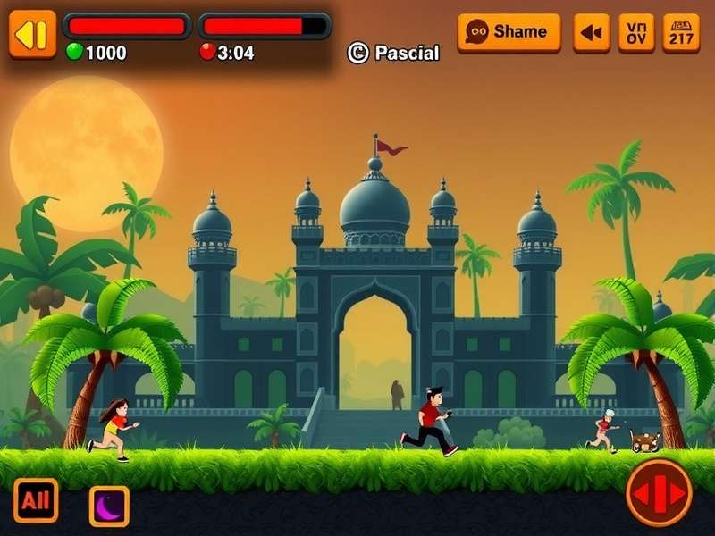 Temple Run Scream Soundboard Interface