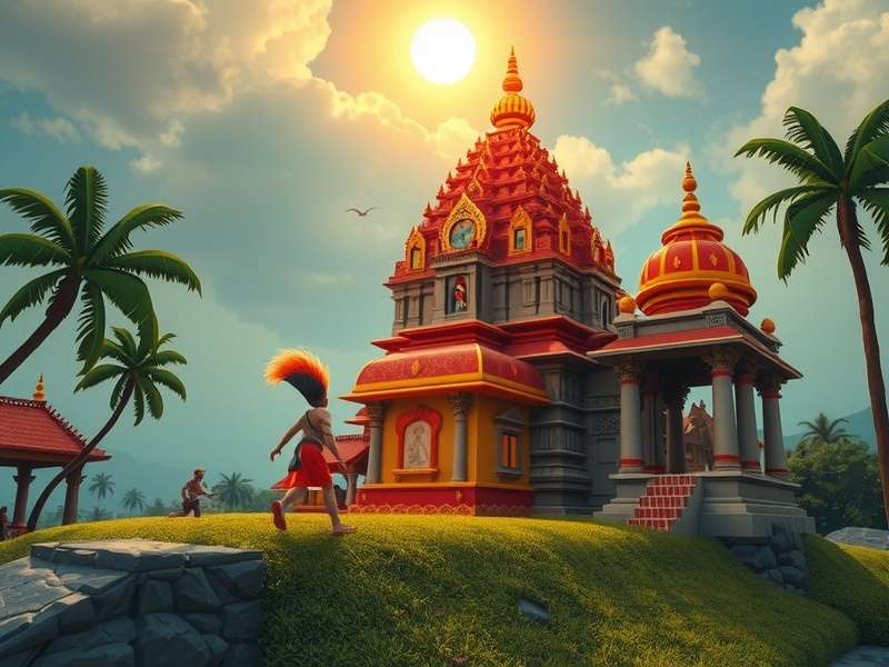 Google Temple Run Game स्क्रीनशॉट