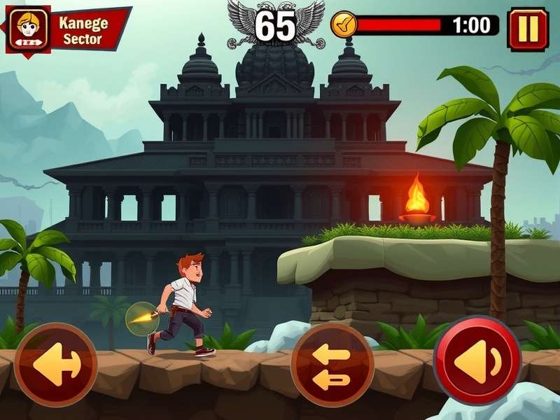 Temple Run Gameplay Screenshot