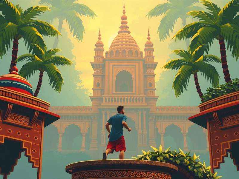 Temple Run Mod IPA Gameplay