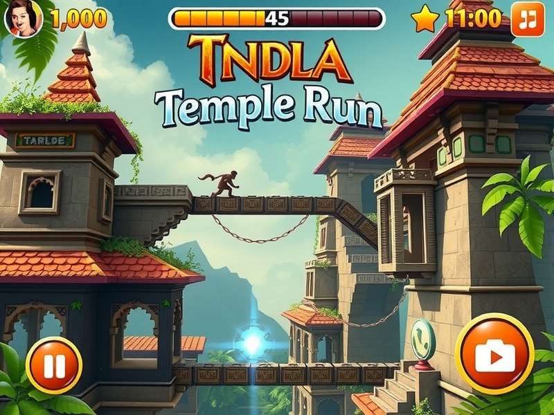 Temple Run Game Screenshot