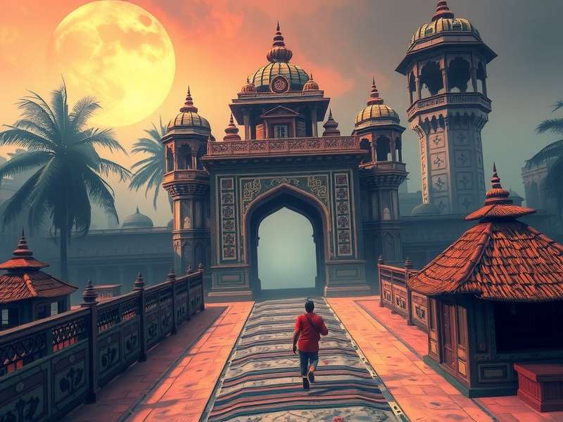 Temple Run Gameplay Screenshot