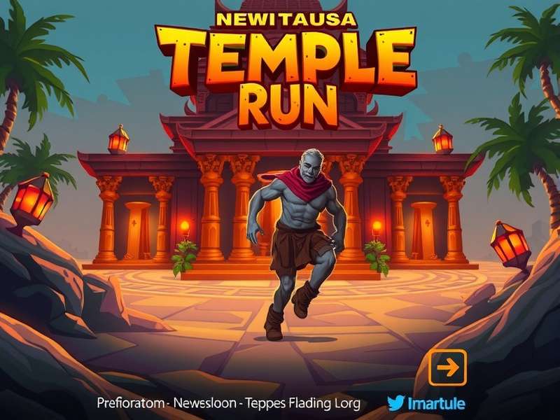 Temple Run Demo Gameplay Screenshot