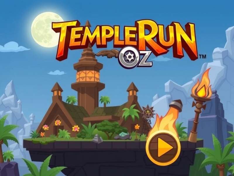 Temple Run Oz Game Screenshot