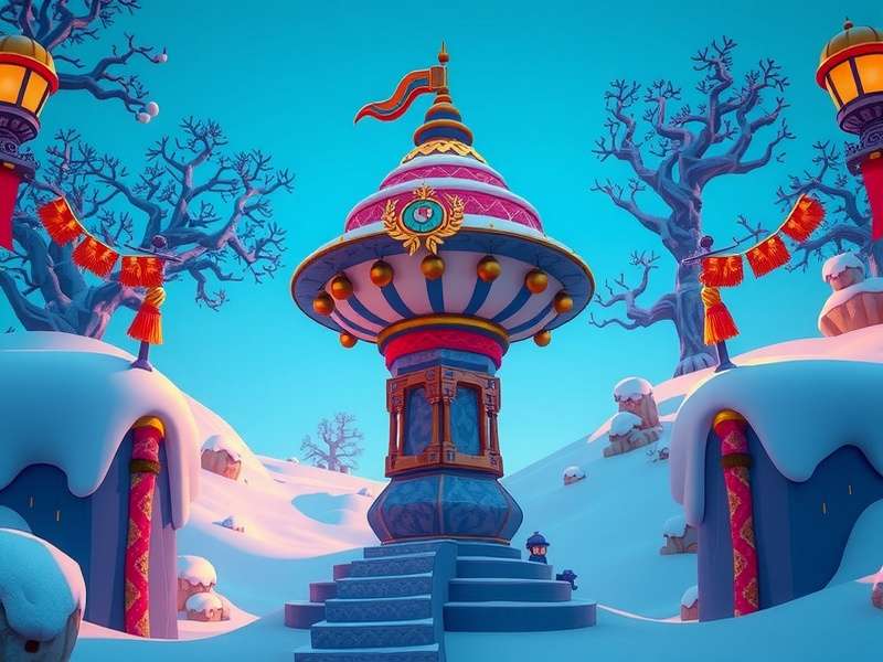 Temple Run 2 Frozen Festival Gameplay Screenshot