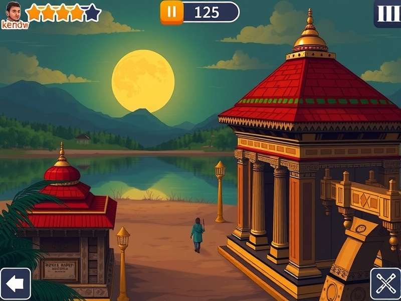 iPhone पर Temple Run गेमप्ले