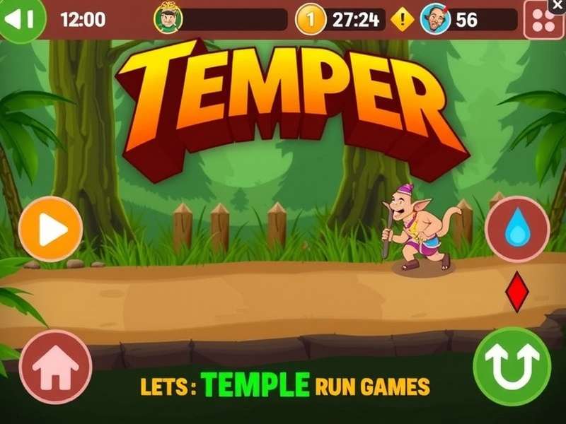 Temple Run Game Screenshot