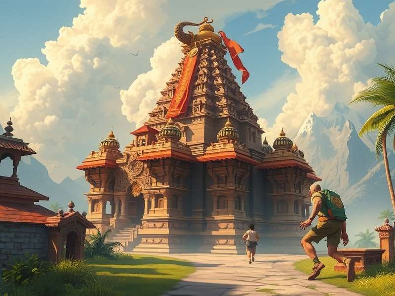 Temple Run Thedicooisis में विभिन्न बाधाएं