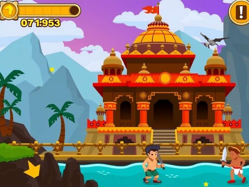 Temple Run स्क्रीनशॉट उदाहरण