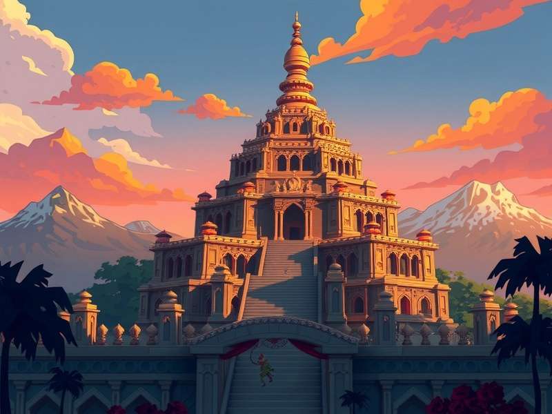 Temple Run 2 Sky Summit Level Screenshot
