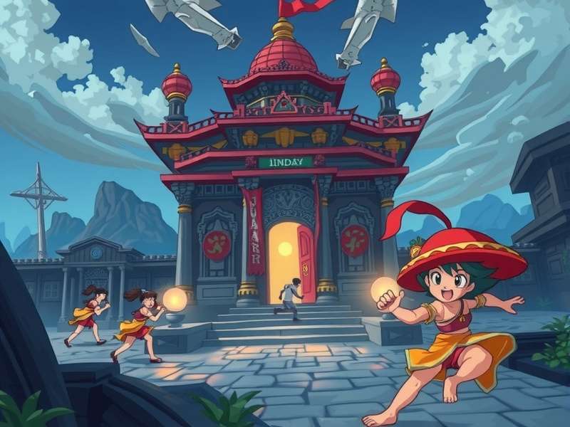 Temple Run 2 Anime Combined characters showcase