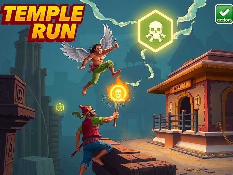 Temple Run Gameplay Screenshot