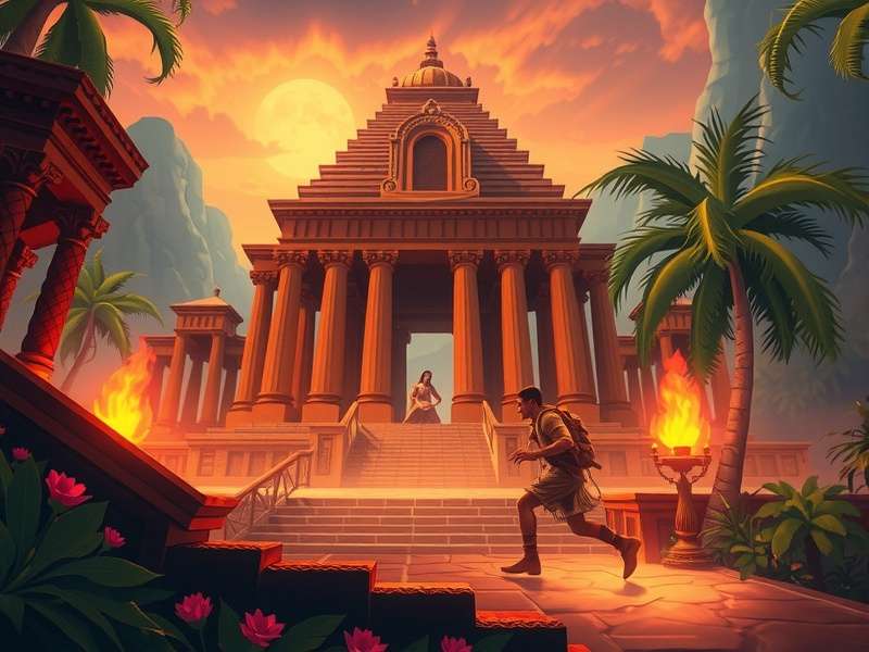 Temple Run Two 25000 Mexican गेमप्ले