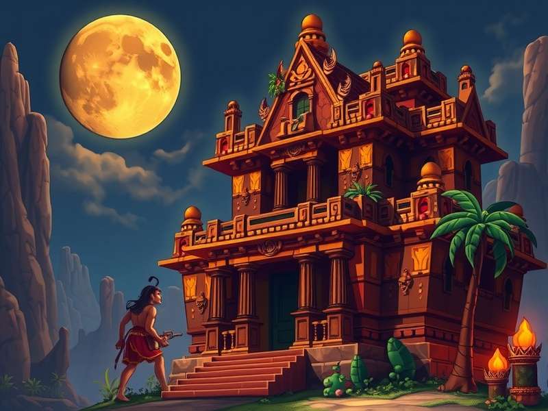 Temple Run 2 Nom Nom Leathery character