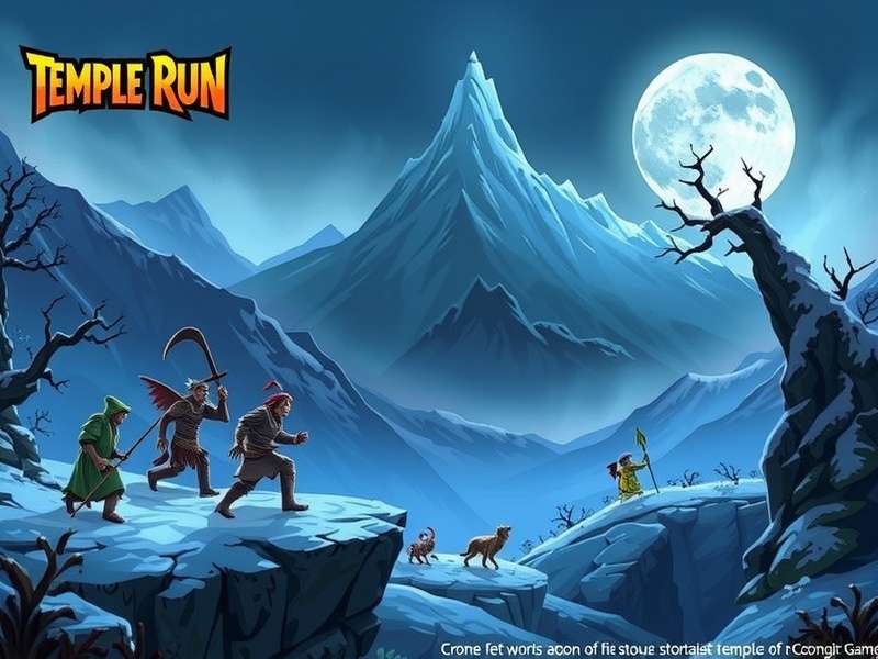 Temple Run 2 Spooky Ridge vs Frozen Shadows Comparison