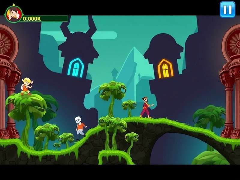 Temple Run Oz Gameplay Screenshot