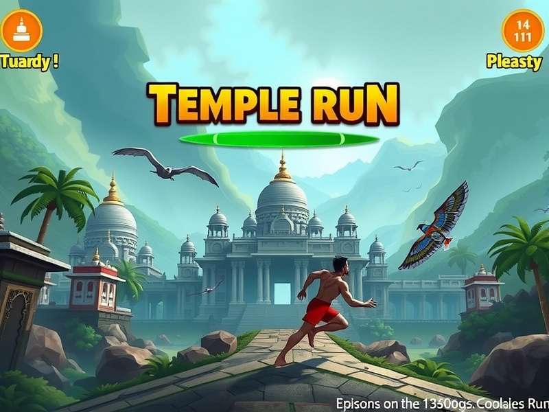 Temple Run PC Windows 8 Gameplay