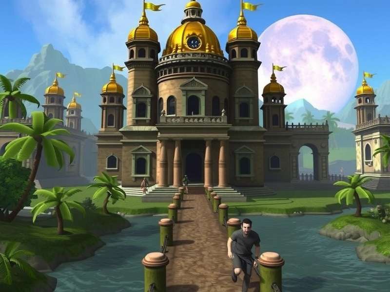 Temple Run 2011 PC Port Gameplay Screenshot