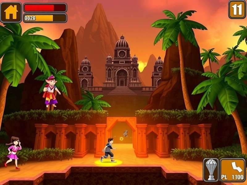 Temple Run 2011 gameplay screenshot