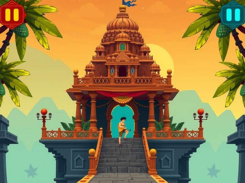 Temple Run 3D Endless Run gameplay screenshot