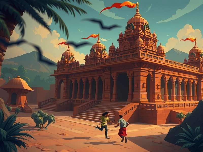 Temple Run Game Screenshot