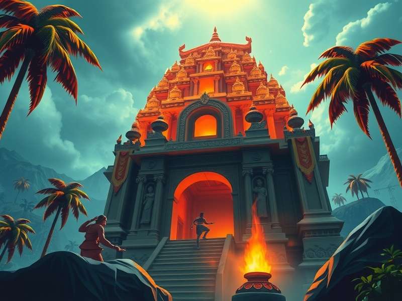 Temple Run for Kindle Fire gameplay