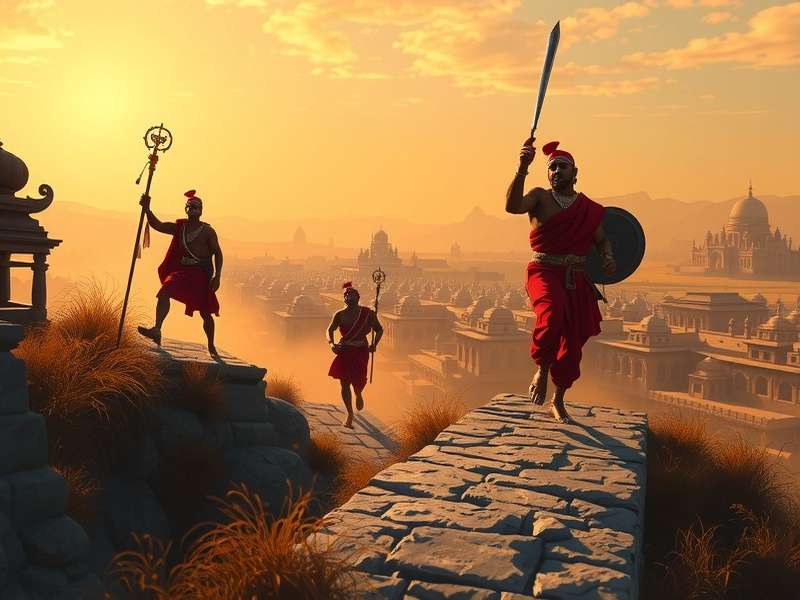 Temple Run 1776 Gameplay Screenshot