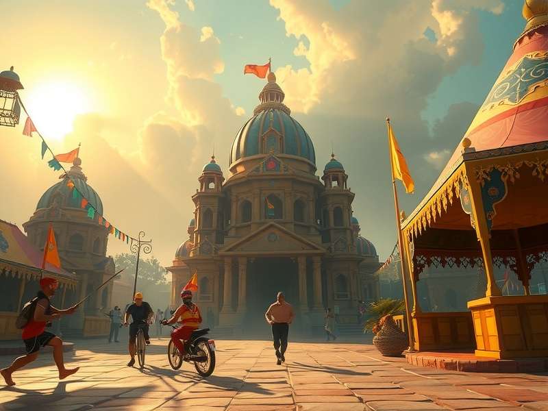 Temple Run 2 Circus Gameplay Screenshot
