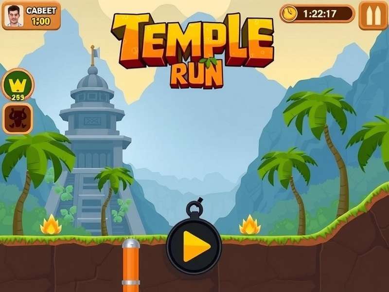 Temple Run Gameplay Screenshot