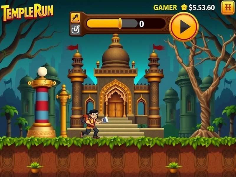 Temple Run Game Screenshot