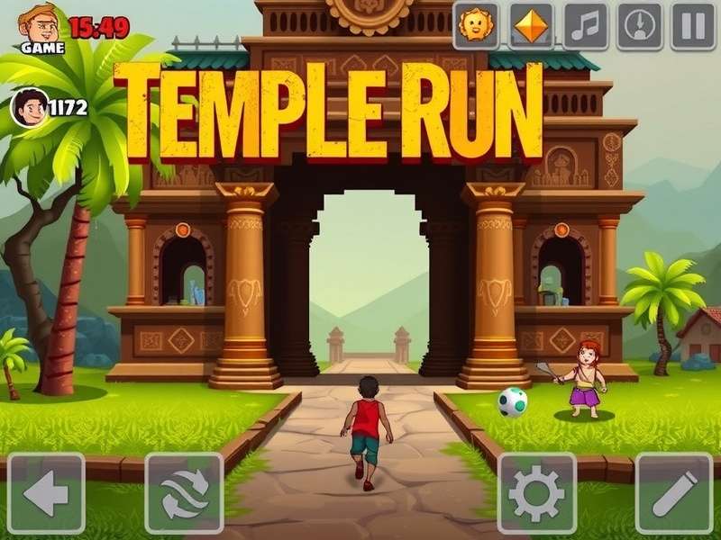 Temple Run Game Screenshot