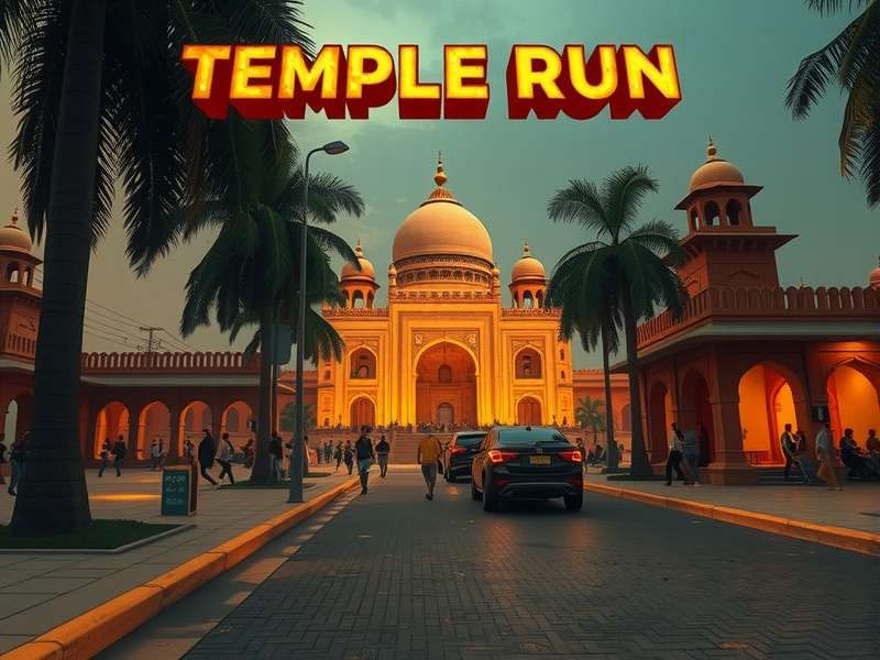 Instagram पर Temple Run विज्ञापन