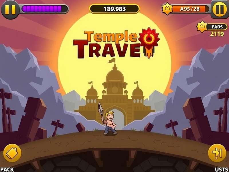 Temple Run Brave गेमप्ले स्क्रीनशॉट