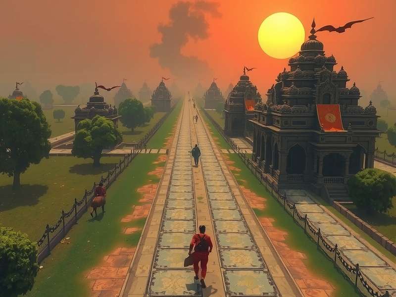 Temple Run 99 गेमप्ले स्क्रीनशॉट