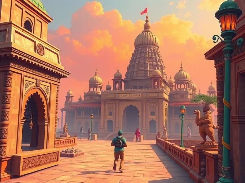 Temple Run Unblocked 2048 गेमप्ले स्क्रीनशॉट